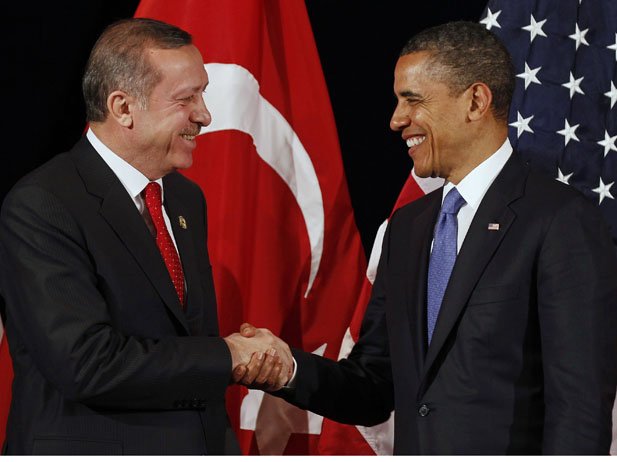 Obama l-a felicitat pe Erdogan pentru alegerea în funcţia de preşedinte al Turciei