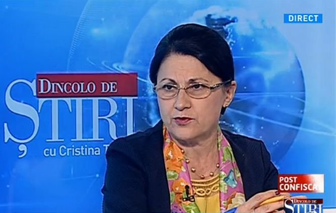 Ecaterina Andronescu, la Dincolo de Ştiri: Mi se pare  indecent din partea lui Traian Băsescu să vorbească despre minciună