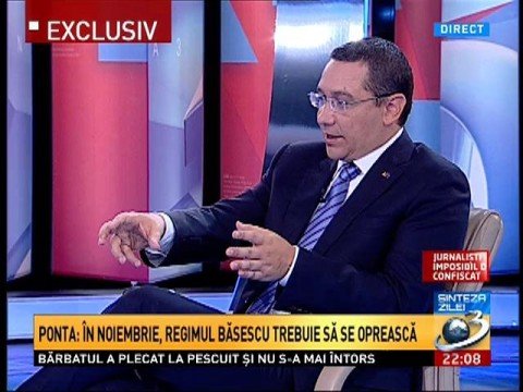 Victor Ponta, about the people of Băsescu’s regime: They have all pretended to be  Mandela, being actually  Monica Macovei