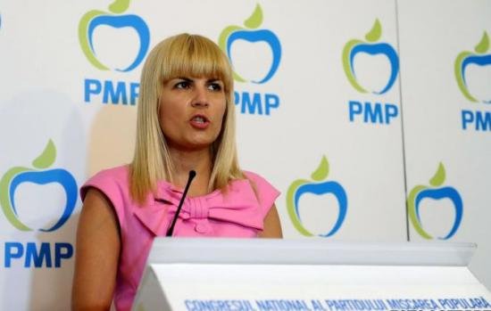 Elena Udrea, the PMP candidate in the presidential elections 