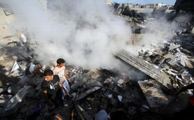 Fâşia Gaza. 3 lideri Hamas au fost ucişi într-un bombardament israelian