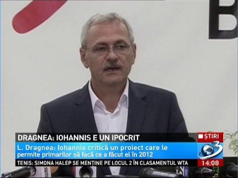 Dragnea: Iohannis is a hypocrite. He is in a situation of political bigamy