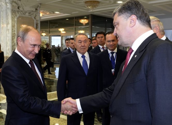 Putin şi Poroşenko se întâlnesc în Belarus. „Destinul omenirii şi al Europei se decide la Minsk”