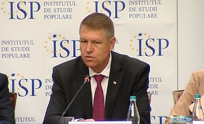 Gafă a lui Klaus Iohannis: „Sunt un politruc care vrea să candideze la Preşedinţia României”