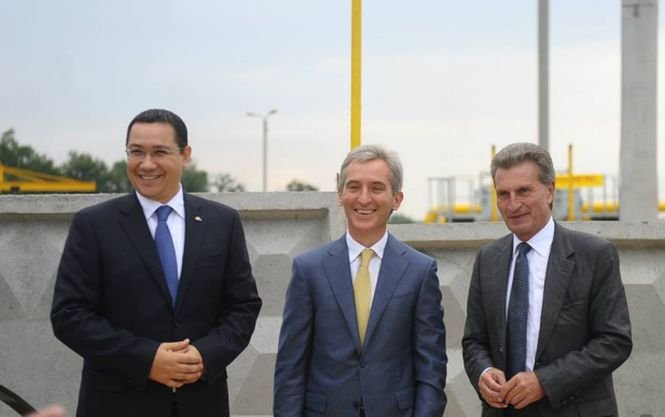 România poate livra gaze Republicii Moldova. Gazoductul care conectează energetic cele două ţări, inaugurat de Ponta şi Leancă