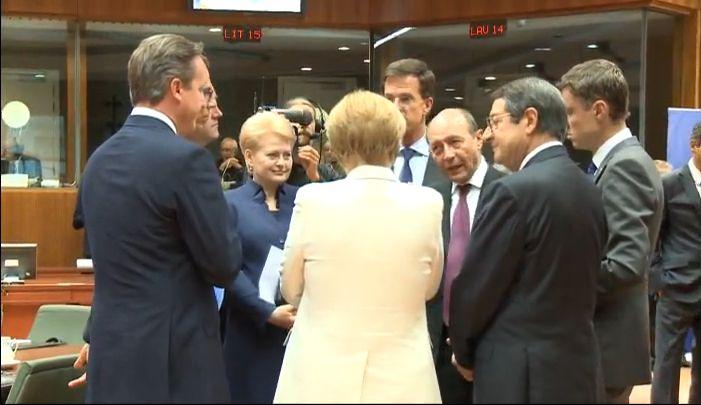 Cum a fost primit Traian Băsescu la summitul european de la Bruxelles 273610