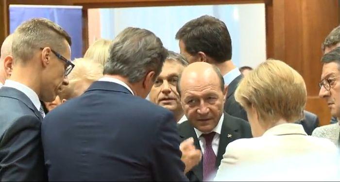 Cum a fost primit Traian Băsescu la summitul european de la Bruxelles 273611