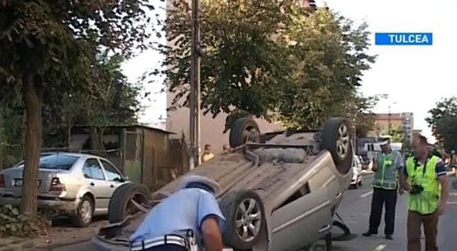Un fost director al Uzinei de Apă din Tulcea  a provocat un grav accident de circulaţie din cauza băuturii