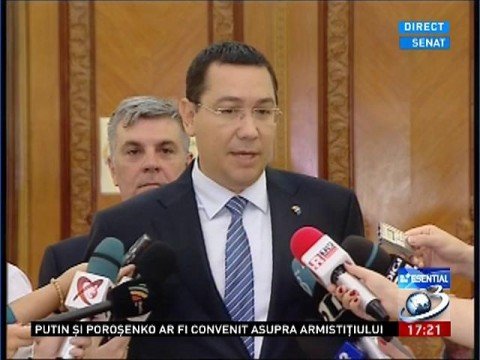 Ponta: After November 16 we are reshuffling the Government and co-opting the PLR into the government 