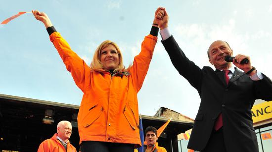 PNŢCD – on the outskirts of history, has lost its identity in Elena Udrea’s purse. Traian Băsescu’s plan fulfilled