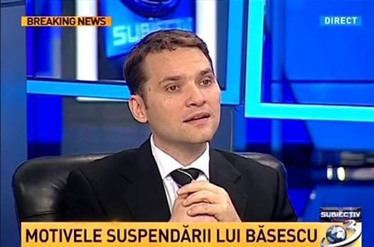 Dan Şova: Vreau să-i amintesc domnului Băsescu că domnul Tăriceanu l-a suspendat și prima dată