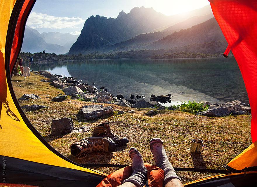 Ce a văzut în faţa ochilor dimineaţa, când şi-a deschis cortul: "Am crezut că visez. Credeam că sunt într-o altă lume" 275098