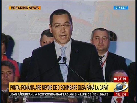 Victor Ponta has been officially designated the party’s candidate in the presidential elections. &quot;I will fight to keep the Romanians united&quot;