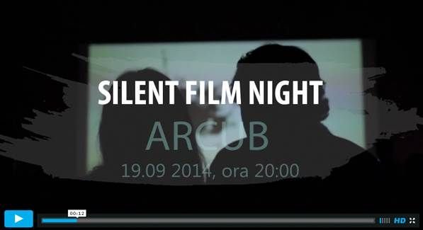 „Silent Film Night” provoacă publicul la un mix inedit de imagine și sunet