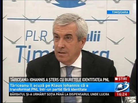 Tăriceanu: Iohannis has wiped out the PNL identity