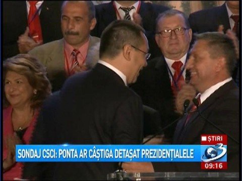 CSCI POLL: Victor Ponta wins the presidential elections