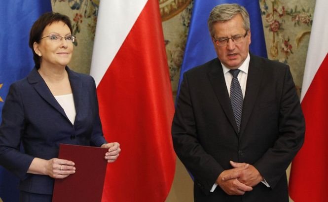 Noul guvern polonez a fost prezentat preşedintelui de la Varşovia