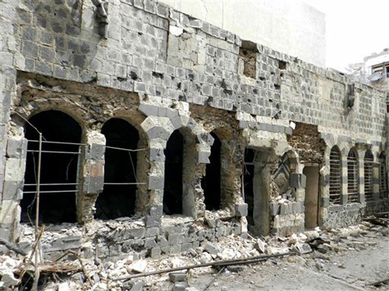 Siturile arheologice siriene, victime colaterale ale războiului civil. IMAGINI DIN SATELIT