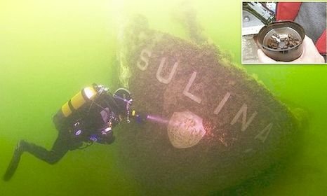 Descoperire uriaşă a ruşilor în Marea Neagră! &quot;Vasul Sulina&quot;, scufundat în timpul celui de-Al Doilea Război Mondial, a fost scos la lumină