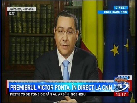 Prime Minister  Victor Ponta, interviewed by the CNN. Romania must demonstrate its neighbors that a country’s success is a European and pro-Atlantic project