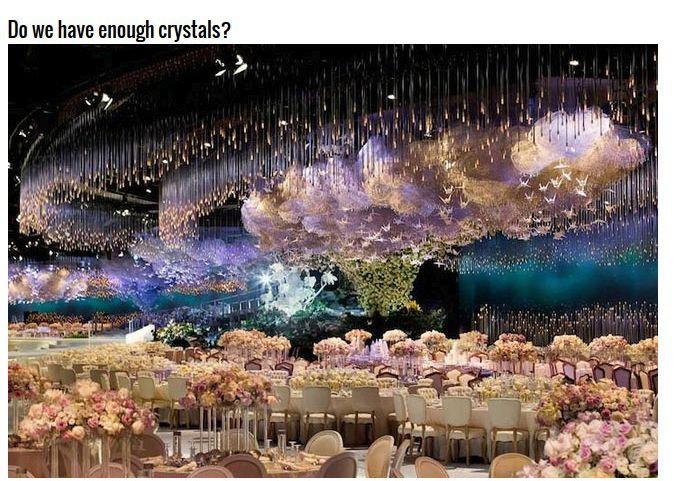 "Este cea mai frumoasă NUNTĂ la care am participat vreodată". Cum arată sala în care au fost poftiţi invitaţii: "Nu ştiam unde să ne uităm mai întâi" 278218