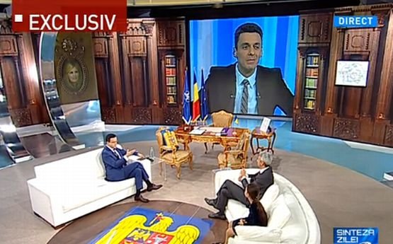 Mircea Badea, dialog savuros cu Dan Diaconescu. &quot;Sunt singurul care nu l-aş pune pe Traian Băsescu premier&quot;