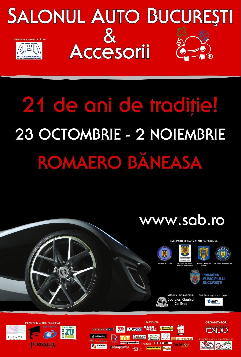 Salonul Auto București și Accesorii – rampă de lansare pentru modelele auto 2014 – 2015!