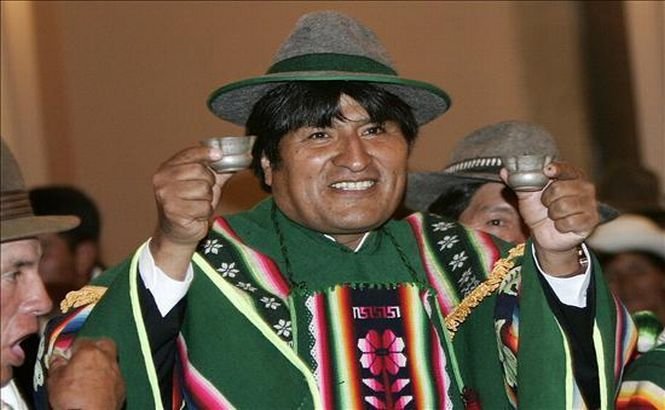 Bolivia. Evo Morales a câştigat al treilea mandat de preşedinte