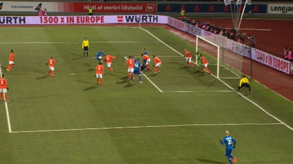 Preliminarii Euro 2016. Islanda îşi continuă startul perfect şi învinge Olanda cu 2-0