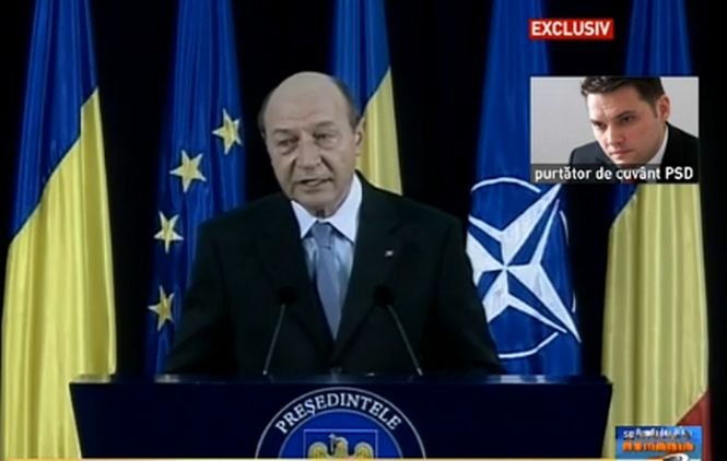PSD cere sesizarea CSM pentru declaraţiile lui Băsescu referitoare la ancheta fratelui său