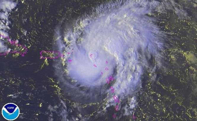 Gonzalo, deschide sezonul uraganelor din sudul Oceanului Atlantic