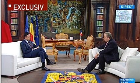Corneliu Vadim Tudor, în &quot;Biroul Preşedintelui&quot;: România e colonie. Cei 10 ani cu Traian Băsescu sunt o pagină neagră în istoria României