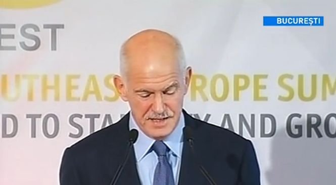 Papandreou at the EU summit of South-East Europe: Romania is a success story