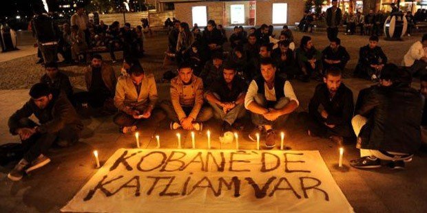 Manifestaţii în Turcia şi în Europa în semn de solidaritate cu oraşul sirian Kobane