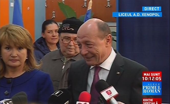 Traian Băsescu: Este momentul schimbării unui mod de a fi preşedinte