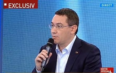 Victor Ponta: Sper că vom face, alături de PLR, un soi de USL 2