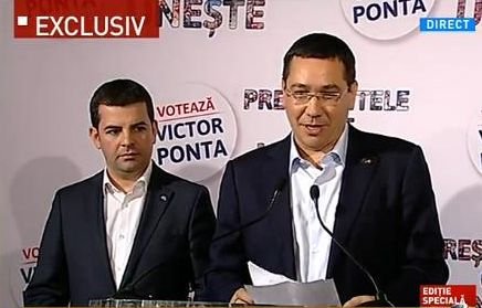 Victor Ponta: Vreau să fiu preşedintele tuturor românilor. Putem face schimbarea începută în 2012