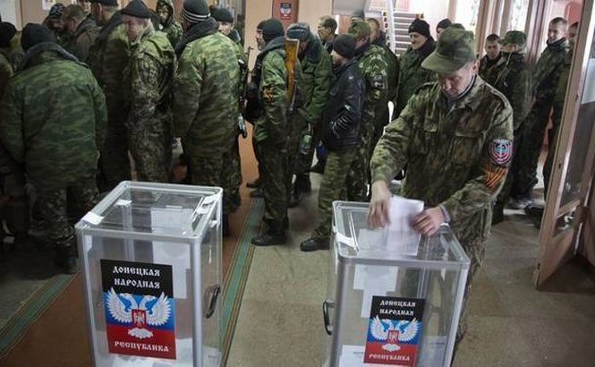 Alegeri fără surprize în estul Ucrainei. Liderii separatiştilor au câştigat detaşat