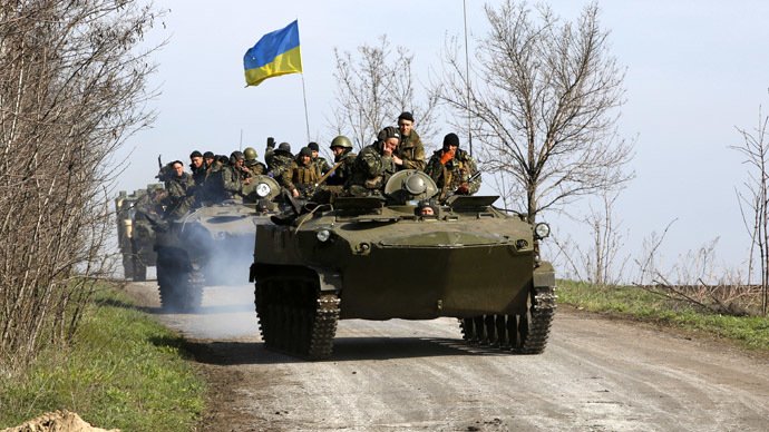 Decizie RADICALĂ luată de autorităţile de la Kiev. &quot;Trupe de militari, plasate la graniţa teritoriilor ocupate de separatişti&quot;