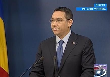 Victor Ponta: Datele INS confirmă optimismul nostru. România nu a fost în recesiune 