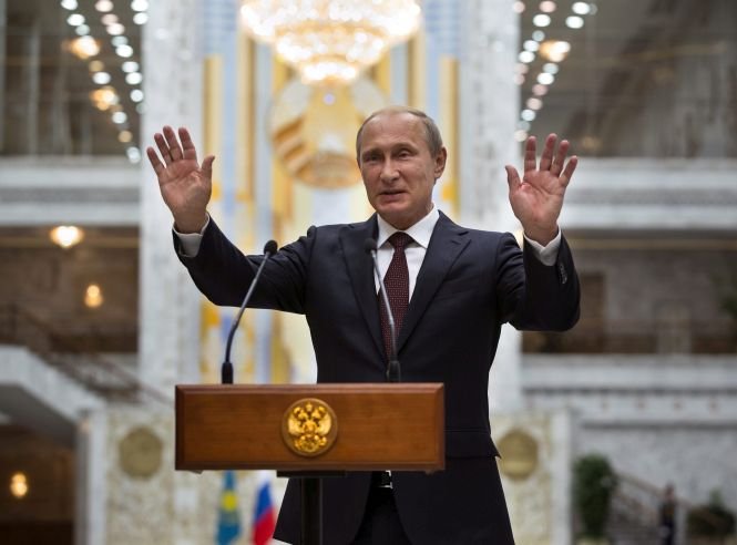 Putin respinge acuzaţiile Kievului: Rebelii îşi procură singuri armament
