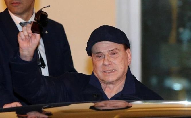 Silvio Berlusconi a fost internat în spital