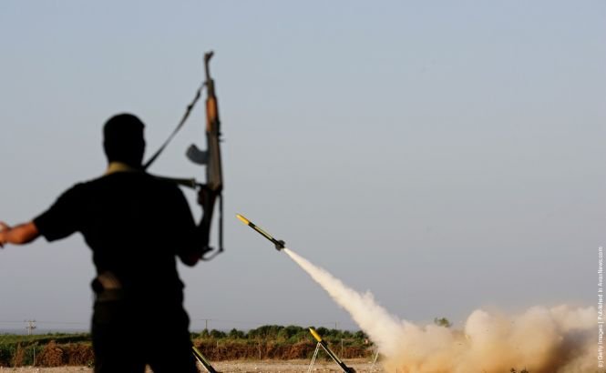Israelul a observat 4 lansări TEST de rachete trase din Gaza în Marea Mediterană