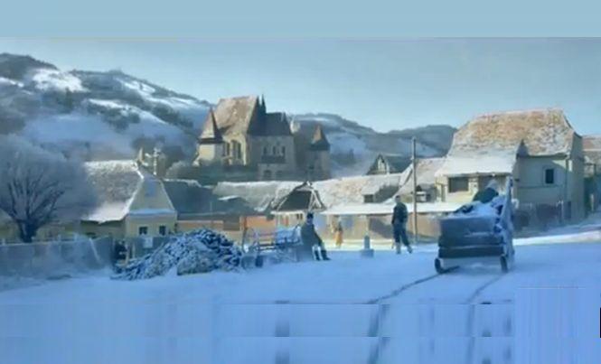 O reclamă australiană, filmată într-un sat din România