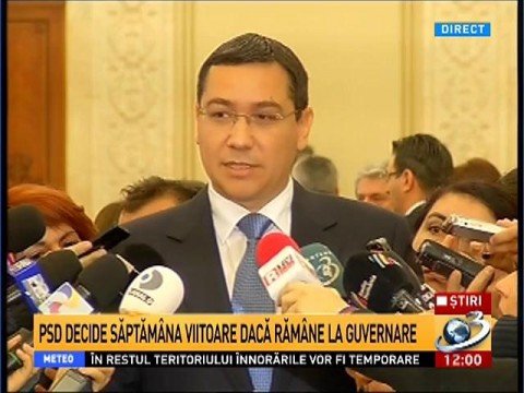 Ponta: I regret the fact that not all Romanians abroad were able to vote, I have paid the political price