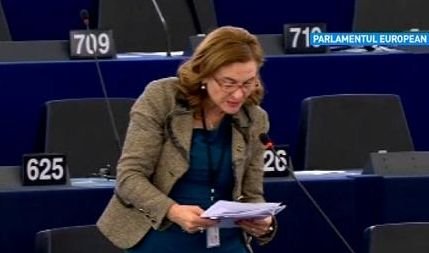 Maria Grapini a fost reclamată de CSM la Inspecţia Judiciară pentru declaraţia susţinută în plenul PE