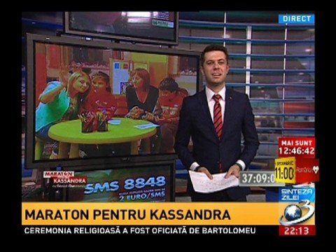 Broadcasting marathon for Kassandra: Daniel Osmanovici has presented the longest weather report in the world 
