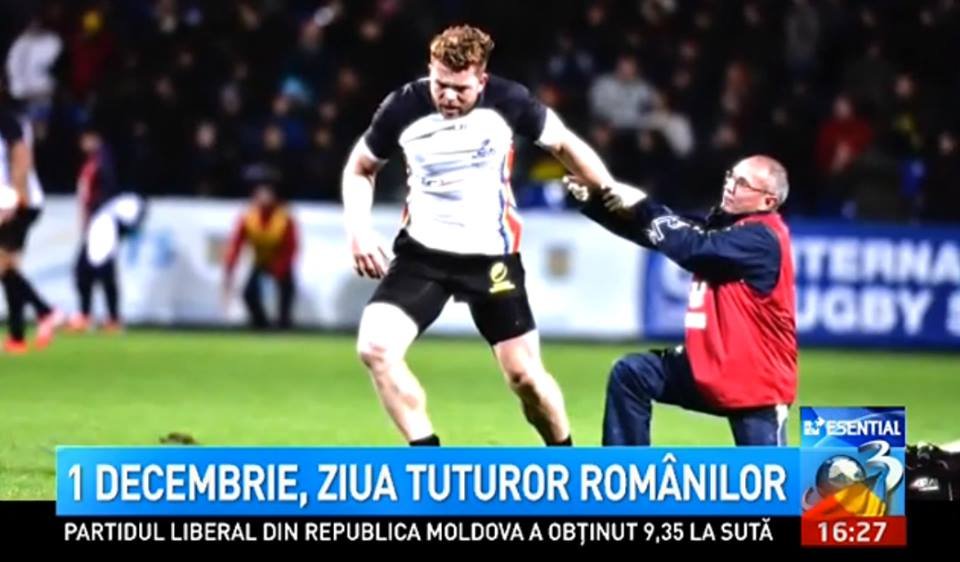 Istoria etnicilor din România. Rugbystul clujean Csaba Gal, lecţie de devotament şi dragoste pentru România