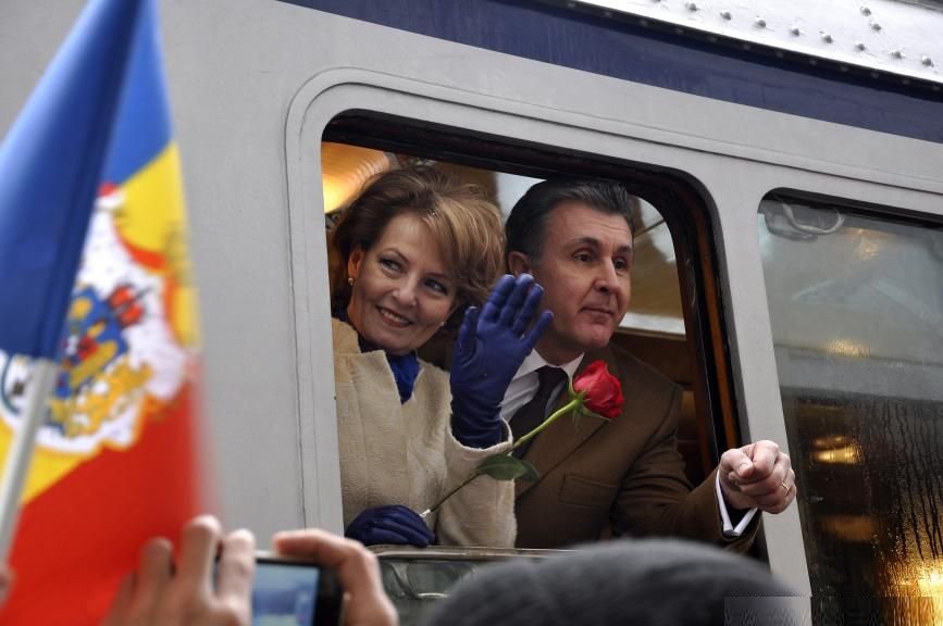 Trenul regal, în călătorie simbolică prin ţară, de Ziua Naţională a României