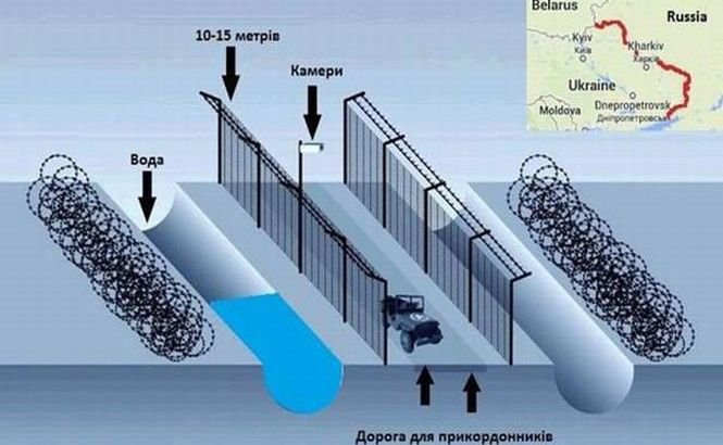 &quot;Marele zid&quot; ucrainean prinde contur. Kievul are nevoie de 4 ani pentru finalizarea construcţiilor